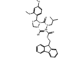 (4R)-3-((((9H-Fluoren-9-yl)methoxy)carbonyl)-L-leucyl)-2-(2,4-dimethoxyphenyl)thiazolidine-4-carboxylic acid