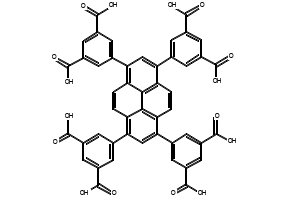 5,5',5'',5'''-(Pyrene-1,3,6,8-tetrayl)tetraisophthalic acid, 1569900-72-6, undefined, 