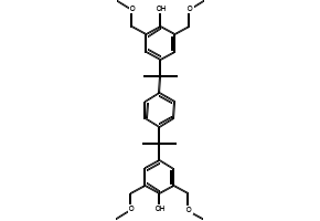 4,4'-(1,4-Phenylenebis(propane-2,2-diyl))bis(2,6-bis(methoxymethyl)phenol), 1802709-78-9, undefined, 