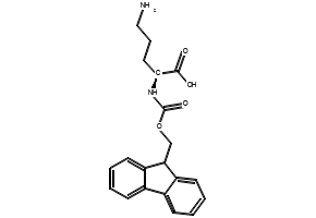 (S)-2-((((9H-Fluoren-9-yl)methoxy)carbonyl)amino)-5-aminopentanoic acid, 158599-00-9, undefined, 