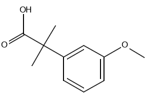 2-(3-Methoxyphenyl)-2-methylpropanoic acid, 17653-94-0, undefined, 