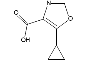 5-Cyclopropyl-1,3-oxazole-4-carboxylic acid, 917828-31-0, undefined, 