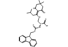 (S)-2-((((9H-Fluoren-9-yl)methoxy)carbonyl)amino)-3-((1-(4,4-dimethyl-2,6-dioxocyclohexylidene)-3-methylbutyl)amino)propanoic acid