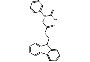 (R)-2-((((9H-Fluoren-9-yl)methoxy)carbonyl)amino)-2-phenylacetic acid, 111524-95-9, undefined, 