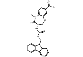 (S)-3-((((9H-Fluoren-9-yl)methoxy)carbonyl)amino)-5-methyl-4-oxo-2,3,4,5-tetrahydrobenzo[b][1,4]oxazepine-8-carboxylic acid, 3029247-58-0, undefined, 