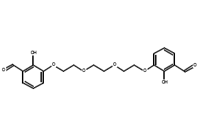 3-(2-{2-[2-(3-formyl-2-hydroxyphenoxy)ethoxy]ethoxy}ethoxy)-2-hydroxybenzaldehyde, 115142-66-0, undefined, 