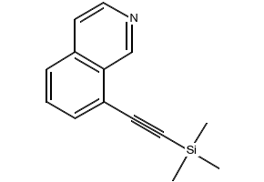 8-((Trimethylsilyl)ethynyl)isoquinoline