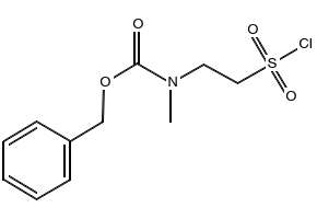 Benzyl N-[2-(chlorosulfonyl)ethyl]-N-methylcarbamate, 63692-88-6, undefined, 