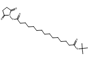 1-(tert-Butyl) 15-(2,5-dioxopyrrolidin-1-yl) pentadecanedioate, 843666-37-5, undefined, 