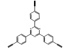 2,4,6-Tris(4-ethynylphenyl)-1,3,5-triazine