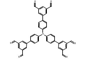 4',4''',4'''''-Nitrilotris(([1,1'-biphenyl]-3,5-dicarbaldehyde)), 2030105-85-0, undefined, 