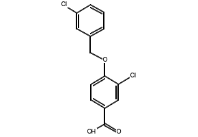 3-Chloro-4-((3-chlorobenzyl)oxy)benzoic acid, 1002970-32-2, undefined, 