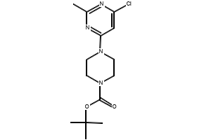 tert-Butyl 4-(6-chloro-2-methylpyrimidin-4-yl)piperazine-1-carboxylate, 203519-37-3, undefined, 