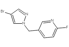 5-((4-Bromo-1H-pyrazol-1-yl)methyl)-2-fluoropyridine, 2342610-58-4, undefined, 