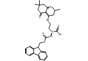 (S)-2-((((9H-Fluoren-9-yl)methoxy)carbonyl)amino)-4-((1-(4,4-dimethyl-2,6-dioxocyclohexylidene)-3-methylbutyl)amino)butanoic acid