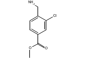 Methyl 4-(aminomethyl)-3-chlorobenzoate, 940062-11-3, undefined, 