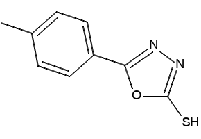 5-(4-methylphenyl)-1,3,4-oxadiazole-2-thiol, 31130-15-1, undefined, 
