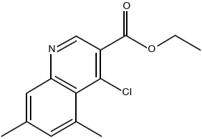 Ethyl 4-chloro-5,7-dimethylquinoline-3-carboxylate, 338954-49-7, undefined, 