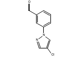 3-(4-Chloro-1H-pyrazol-1-yl)benzaldehyde, 1340058-89-0, undefined, 