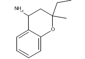 2-Ethyl-2-methyl-3,4-dihydro-2H-1-benzopyran-4-amine
