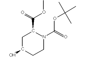 1-(tert-Butyl) 2-methyl (2S,4R)-4-hydroxypiperidine-1,2-dicarboxylate, 254882-06-9, undefined, 