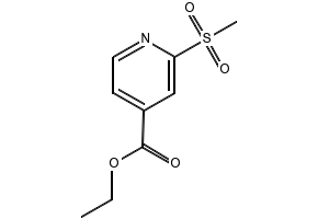 Ethyl 2-(methylsulfonyl)isonicotinate, 1864061-56-2, undefined, 