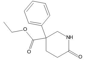 ethyl 6-oxo-3-phenylpiperidine-3-carboxylate, 5632-70-2, undefined, 