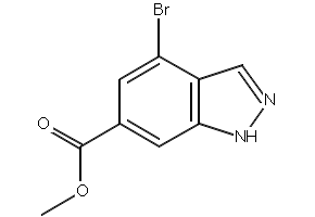 Methyl 4-bromo-1H-indazole-6-carboxylate, 885518-47-8, undefined, 