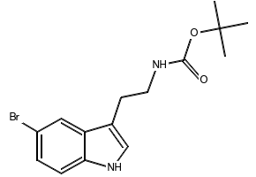 tert-Butyl (2-(5-bromo-1H-indol-3-yl)ethyl)carbamate, 174021-63-7, undefined, 