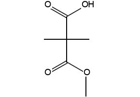 3-Methoxy-2,2-dimethyl-3-oxopropanoic acid, 13051-21-3, undefined, 