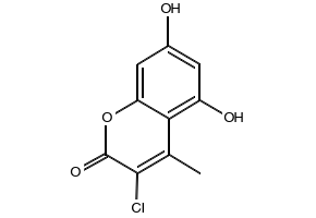 3-Chloro-5,7-dihydroxy-4-methyl-2H-chromen-2-one, 22649-27-0, undefined, 