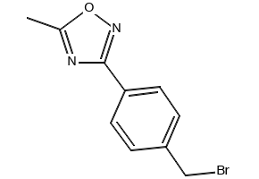 3-(4-(Bromomethyl)phenyl)-5-methyl-1,2,4-oxadiazole, 256956-42-0, undefined, 
