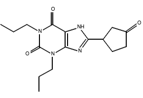 8-(3-Oxocyclopentyl)-1,3-dipropyl-3,7-dihydro-1H-purine-2,6-dione, 133058-72-7, undefined, 