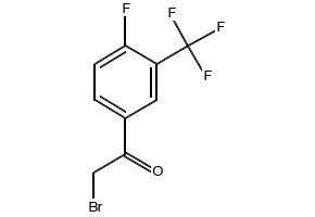 2-Bromo-1-(4-fluoro-3-(trifluoromethyl)phenyl)ethanone, 537050-14-9, undefined, 