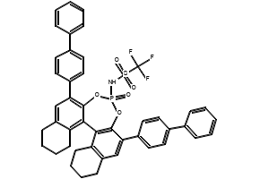 N-[(11bR)-2,6-Bis([1,1'-biphenyl]-4-yl)-8,9,10,11,12,13,14,15-octahydro-4-oxidodinaphtho[2,1-d:1',2'-f][1,3,2]dioxaphosphepin-4-yl]-1,1,1-trifluoromethanesulfonamide