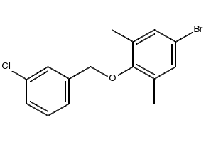 5-Bromo-2-((3-chlorobenzyl)oxy)-1,3-dimethylbenzene, 2803460-68-4, undefined, 