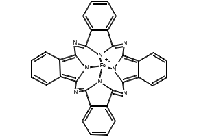 Iron(II) phthalocyanine, 132-16-1, undefined, 