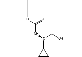 tert-Butyl (R)-(1-cyclopropyl-2-hydroxyethyl)carbamate, 1001414-89-6, undefined, 