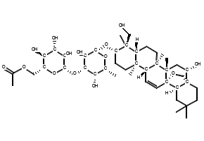 6''-O-acetylsaikosaponin A, 64340-46-1, undefined, 