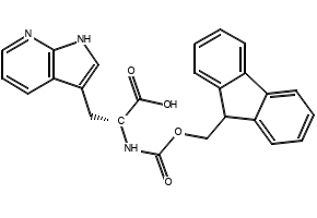 (R)-2-((((9H-Fluoren-9-yl)methoxy)carbonyl)amino)-3-(1H-pyrrolo[2,3-b]pyridin-3-yl)propanoic acid, 2349941-40-6, undefined, 