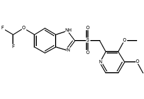 6-(Difluoromethoxy)-2-(((3,4-dimethoxypyridin-2-yl)methyl)sulfonyl)-1H-benzo[d]imidazole (Pantoprazole Impurity), 127780-16-9, undefined, 