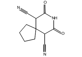 7,9-Dioxo-8-azaspiro[4.5]Decane-6,10-dicarbonitrile, 42940-56-7, undefined, 