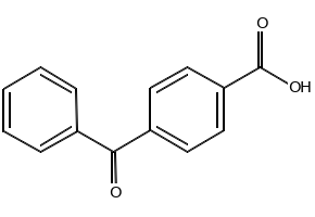 4-Benzoylbenzoic acid, 611-95-0, undefined, 