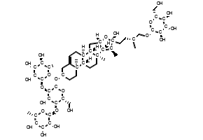 (2S,2'S,3R,3'R,4R,4'R,5R,5'R,6S,6'S)-6,6'-(((2R,3R,4S,5S,6R)-4-Hydroxy-2-(((4S,6aR,6bS,8aS,8bR,9S,10R,11aS,12aS,12bS)-10-hydroxy-6a,8a,9-trimethyl-10-((R)-3-methyl-4-(((2R,3R,4S,5S,6R)-3,4,5-trihydroxy-6-(hydroxymethyl)tetrahydro-2H-pyran-2-yl)oxy)butyl)-3,4,5,6,6a,6b,7,8,8a,8b,9,10,11a,12,12a,12b-hexadecahydro-1H-naphtho[2',1':4,5]indeno[2,1-b]furan-4-yl)oxy)-6-(hydroxymethyl)tetrahydro-2H-pyran-3,5-diyl)bis(oxy))bis(2-methyltetrahydro-2H-pyran-3,4,5-triol)