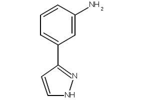 [3-(1H-Pyrazol-5-yl)phenyl]amine, 89260-46-8, undefined, 