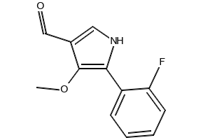 5-(2-Fluorophenyl)-4-methoxy-1H-pyrrole-3-carbaldehyde, 2756367-34-5, undefined, 