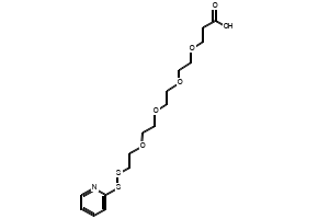 1-(Pyridin-2-yldisulfaneyl)-3,6,9,12-tetraoxapentadecan-15-oic acid, 581065-93-2, undefined, 