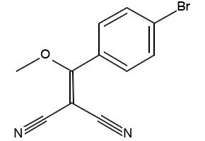 2-((4-Bromophenyl)(methoxy)methylene)malononitrile, 1188083-45-5, undefined, 