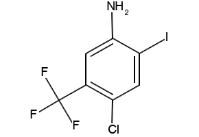 4-Chloro-2-iodo-5-(trifluoromethyl)aniline, 852569-36-9, undefined, 
