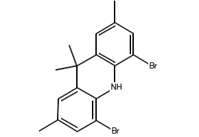 4,5-Dibromo-2,7,9,9-tetramethyl-9,10-dihydroacridine